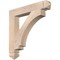 Ekena Millwork Imperial Arts & Crafts Smooth Bracket, Douglas Fir, 3 1/2"W x 24"D x 24"H BKT04X24X24IMP03SDF - alternate 1